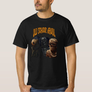 Angstaanjagende old school ghouls t-shirt