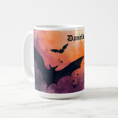 angstaanjagende vlucht koffiemok (Voorkant links)