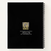 Angstaanval door Brian Benson Notitieboek (Achterkant)