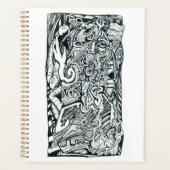 Angstaanval door Brian Benson Planner (Voorkant)