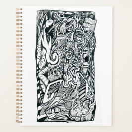 Angstaanval door Brian Benson Planner