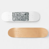 Angstaanval door Brian Benson Skateboard (Horizontaal)