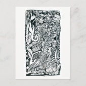 Angstaanval van Brian Benson, Briefkaart (Voorkant)