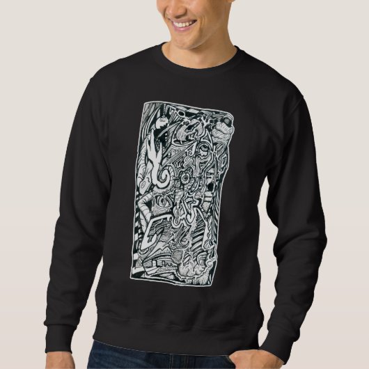 Angstaanval van Brian Benson, Sweatshirt (Voorkant)