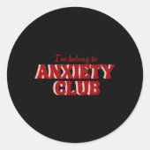 Angstclub Sticker (Voorkant)
