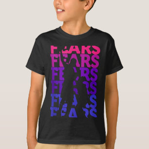 Angsten Basketbal Inspireren Verbazingwekkende Fan T-shirt