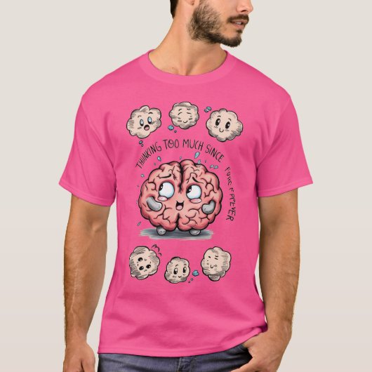 Angstig brein t-shirt (Voorkant)