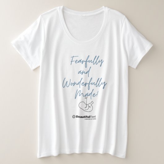 Angstig en prachtig gemaakt Shirt voor vrouwen (Design voorkant)
