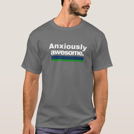 Angstig Geweldig T-shirt (Voorkant)