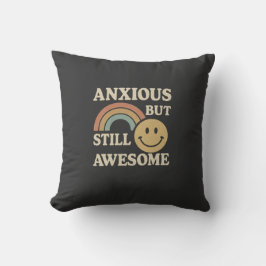 Angstig maar nog steeds Geweldige Kussen