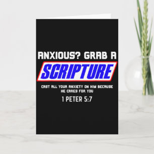 Angstig_ Pak Schrift Christelijke Geestelijke Gezo Kaart