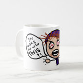 Angstige Mok (Voorkant links)