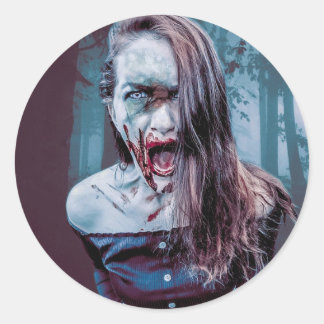 Angstkreet verontrustend Unieke Sticker