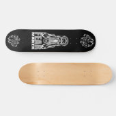 "ANGSTMAKER – Horror Schreeuwende Schedel Skateboa Persoonlijk Skateboard (Horizontaal)