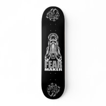 "ANGSTMAKER – Horror Schreeuwende Schedel Skateboa