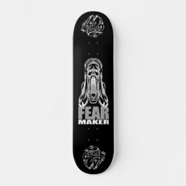 "ANGSTMAKER – Horror Schreeuwende Schedel Skateboa Persoonlijk Skateboard