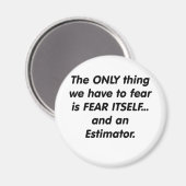 angstschatter magneet (Voorkant / Achterkant)