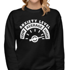 Angststoornis & angstbewustzijn Voor- en achterkan Trui