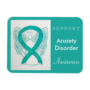 Angststoornis Awareness Angel Custom Magnet Magneet