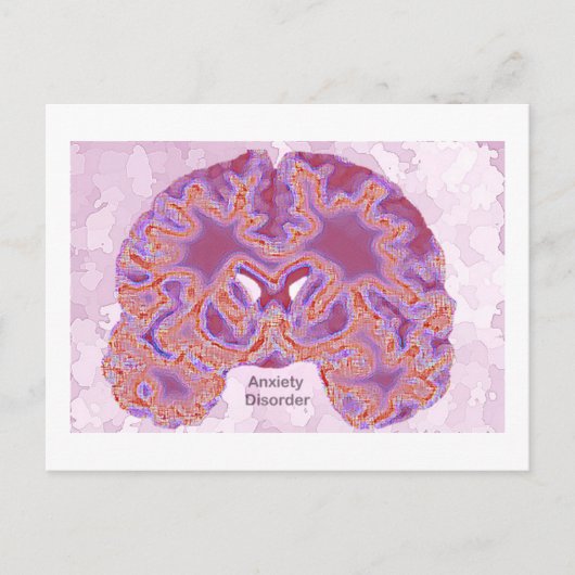 Angststoornis Briefkaart (Voorkant)