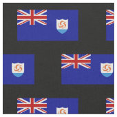 Anguila Flag Stof (Close Up)