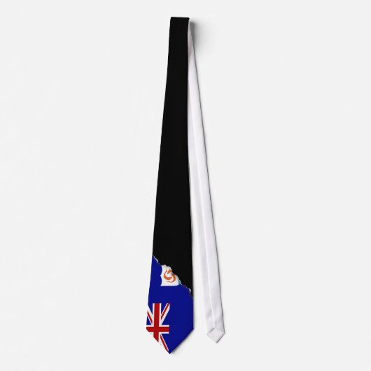 Anguila Flag Stropdas (Voorkant)