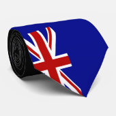 Anguila Flag Stropdas (Opgerold)