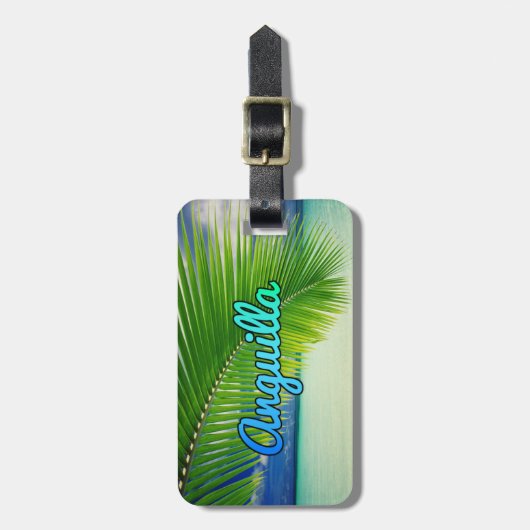 Anguilla Bagagelabel (Voorkant verticaal)