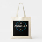 Anguilla Beach Graphic Tote Bag (Achterkant)