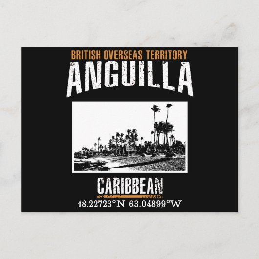 Anguilla Briefkaart (Voorkant)