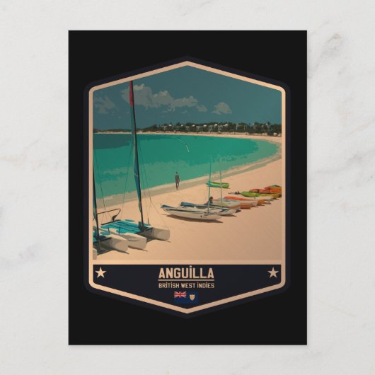 Anguilla Briefkaart (Voorkant)