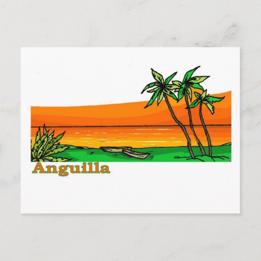 Anguilla Briefkaart (Voorkant)