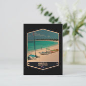 Anguilla Briefkaart (Staand voorkant)