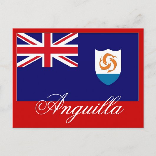 Anguilla briefkaart (Voorkant)