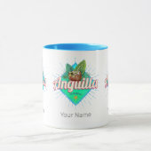 Anguilla Caraïben Retro Vakantie  Eiland Mok (Midden)