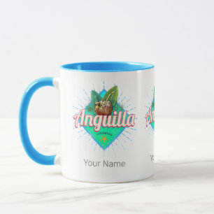 Anguilla Caraïben Retro Vakantie  Eiland Mok