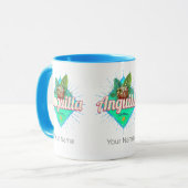 Anguilla Caraïben Retro Vakantie  Eiland Mok (Voorkant links)