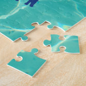 Anguilla Caribische Palmboom 1980 Legpuzzel (Zijkant)