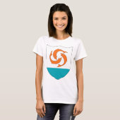 Anguilla Coat of Arms T-shirt (Voorkant volledig)