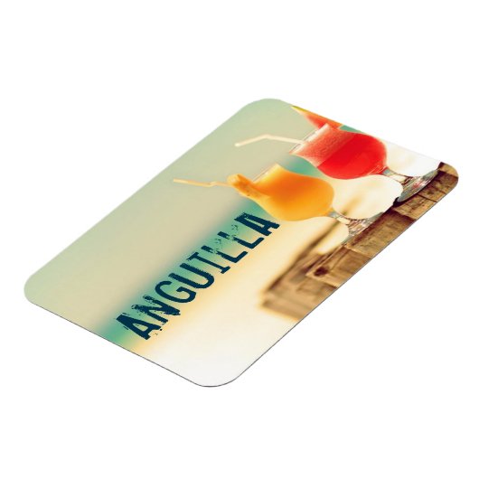 Anguilla cocktails magneet (Linkerzijde)