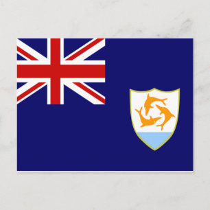 Anguilla Flag Briefkaart