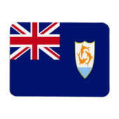 Anguilla - FLAG - Magneet (Horizontaal)