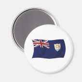 Anguilla Flag Magnet (Voorkant / Achterkant)