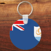 Anguilla Flag Sleutelhanger (Voorkant)