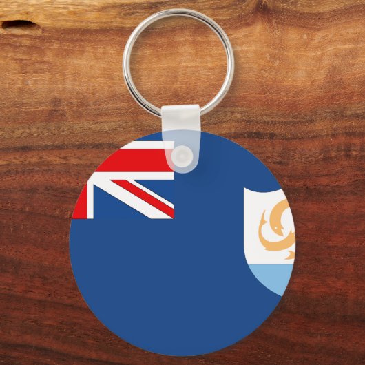 Anguilla Flag Sleutelhanger (Voorkant)