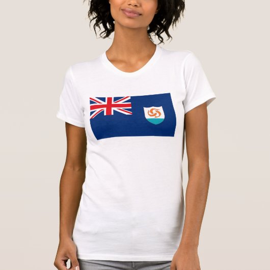 Anguilla Flag T-shirt (Voorkant)