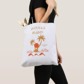 Anguilla Island Luxury Shoulder Beach Tote Bag (Dichtbij)