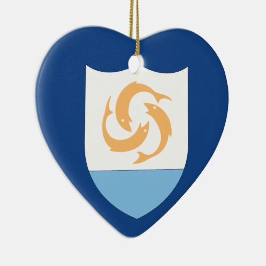 Anguilla Keramisch Ornament (Rechts)