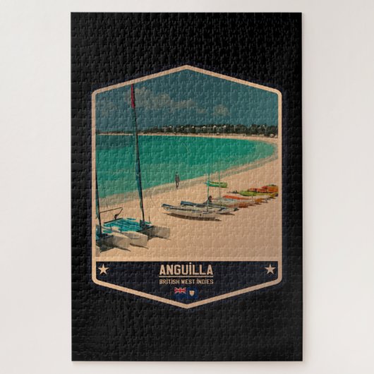 Anguilla Legpuzzel (Verticaal)