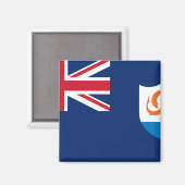 Anguilla Magneet (Voorkant / Achterkant)